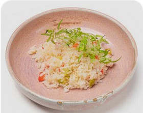 Рис с печеными овощами - Фото