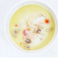 Канраку сиру с курицей Фото