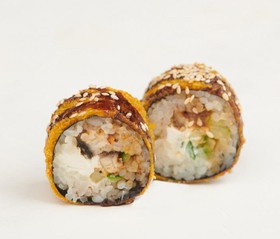 Хот маки темпура с угрём - Фото