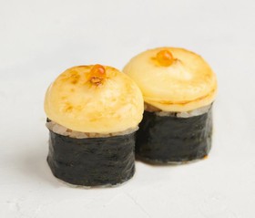 Син сяке с лососем - Фото