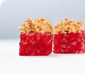 Горячий краб ролл - Фото