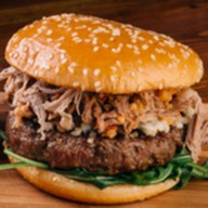 Pulled Pork бургер Фото