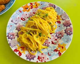 Спагетти с сыром чеддер - Фото