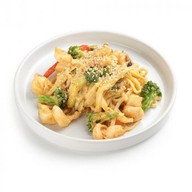 Вок с креветками Фото