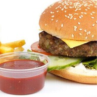 Классический гамбургер Фото