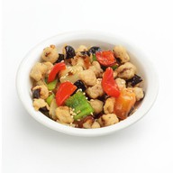 Салат овощной с баклажаном Фото