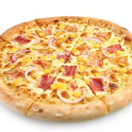 Карбонара пицца Фото