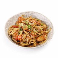 Вок с курицей в китайском соусе Фото