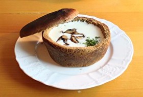 Суп-жульен с грибами - Фото