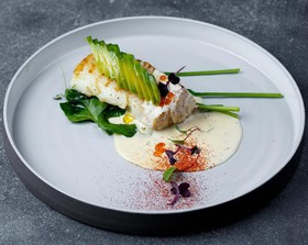 Треска в устричном соусе - Фото