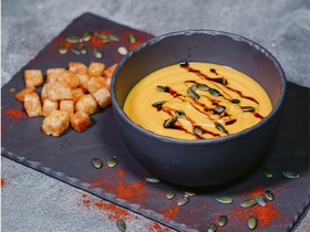 Тыквенный крем-суп - Фото