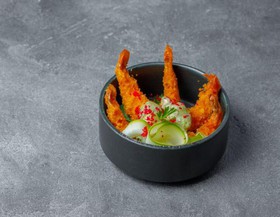 Креветки в темпуре - Фото