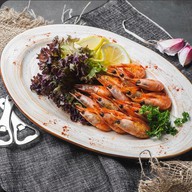 Креветки жареные Фото