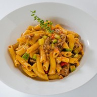 Пенне с мясным рагу Фото