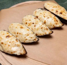 Мидии запеченные цезарь - Фото