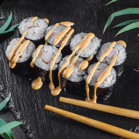 Классический ролл с курицей - Фото