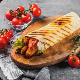 Твистер с курицей - Фото