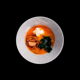 Мисо суп с лососем - Фото