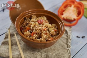 Тяхан с овощами - Фото