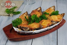 Мидии гриль - Фото