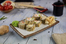 Сяке кунсей темпура - Фото