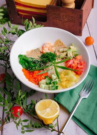 Поке с креветкой - Фото