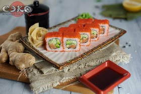 Калифорния с лососем - Фото