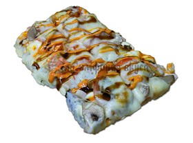 Суши-пицца с морепродуктами - Фото