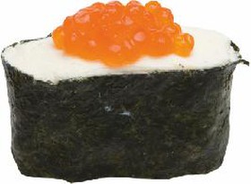 Суши с икрой и сыром - Фото