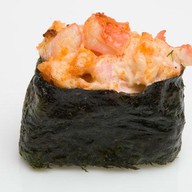 Запеченные суши с креветкой Фото