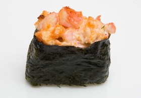 Запеченные суши с креветкой - Фото