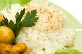 Рис с кунжутом - Фото
