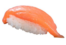Суши с копченым лососем - Фото