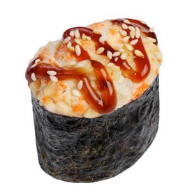 Запеченные суши с креветкой - Фото