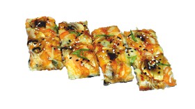 Суши-пицца Маки унаги тори - Фото