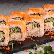 Калифорния эби с икрой Фото