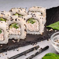 Калифорния каппа маки в кунжуте Фото