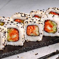 Калифорния сяке в кунжуте Фото