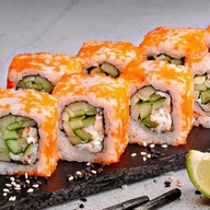 Калифорния унаги с икрой Фото