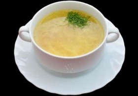 Суп лапша домашняя с курицей - Фото