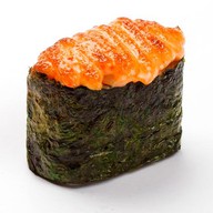 Запеченные суши спайси сякэ Фото