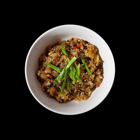 Жаренный рис с говядиной - Фото