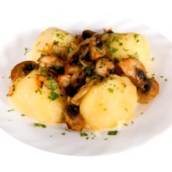 Картофель с грибами Фото