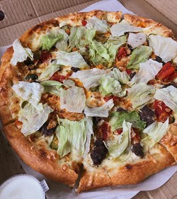 Чизбургер-пицца - Фото