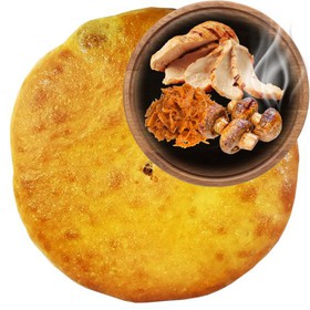 Осетинский пирог с курочкой, грибами - Фото