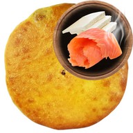 Осетинский пирог с горбушей и сулугуни Фото