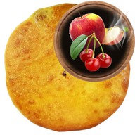 Осетинский пирог с яблоками и вишней Фото