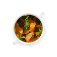 Мисо суп с семгой Фото