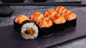 Ролл мидии яки хот - Фото