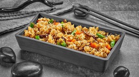 Вок овощи с рисом - Фото